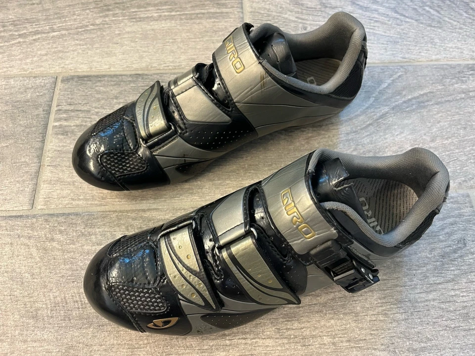 Giro EC70 Espada Mujer Compuesto de Carbono Bicicleta de Carretera Zapatos Negros EE. UU. 10.5 / UE 43 Foto 3 de 4