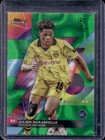 2023 Finest UEFA Julien Duranville RC Refractor Green Lava #83/99 Dortmund
