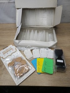 Store Supplies 3 & 1 Inch Clear Plastic Barb Fasteners Tag Gun Clothing Price