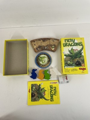 HABA Fiery Dragons Board Game 2006 Memory & Tactics Game Made in Germany