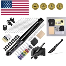 Beginner's Tattoo Kit: Quality Needles, Inks, and Essential Tools Included