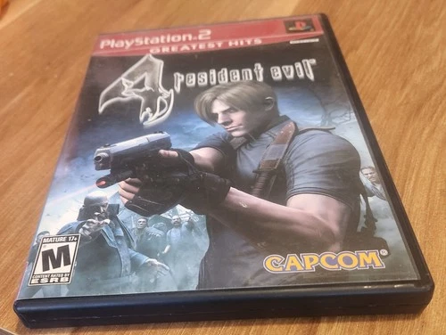Capcom Resident Evil 4 PlayStation 2 Action Horror M NTSC Manual 2005