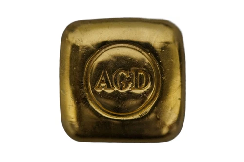 AGD Global Australia One Ounce Fine Gold 9999 Cast Bullion Bar - Picture 1 of 3