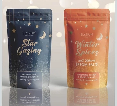 Elysium Spa Natural Epsom Salts 450g (STAR GAZING)