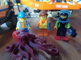 100% Complete LEGO 60165 City 4x4 Response Unit Coast Guard NO Box/instructions