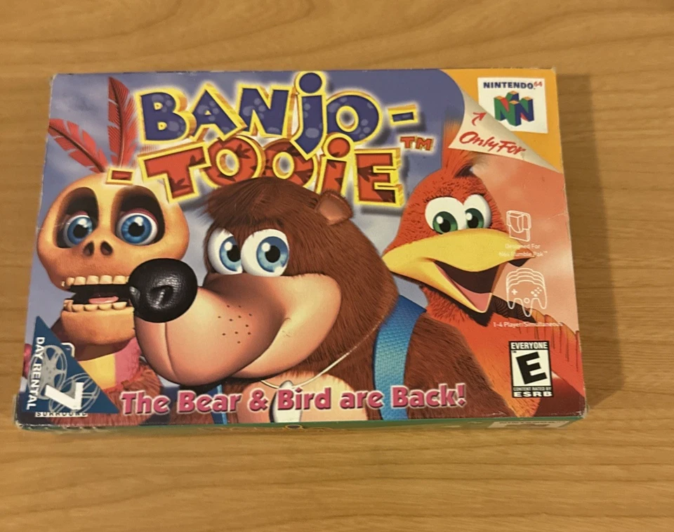 Nintendo 64 Banjo-Tooie Box And Cartridge Authentic Tested Video Game Works Fine - Image 3 of 4
