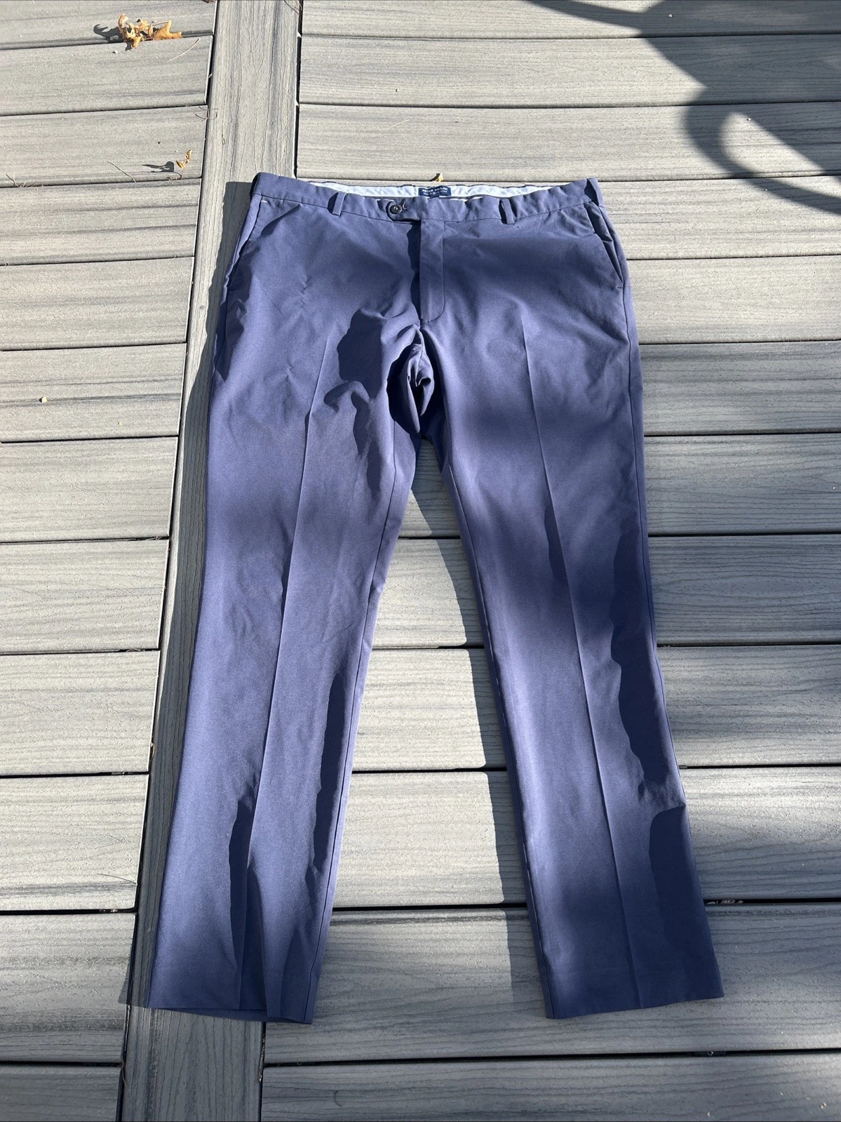 Peter Millar Crown Crafted Pants Mens Sz 40x32 Chino ~Navy~