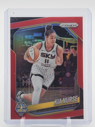 KIA NURSE 2025-26 PANINI PRIZM WNBA BASKETBALL RED CHICAGO SKY #24 Q4434
