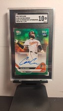 2025 Topps Now Road to Opening Day - Autographs Colton Cowser #A-COC Green...