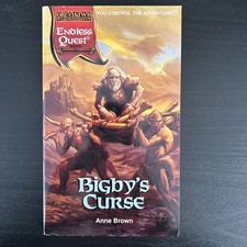 Bigby's Curse Endless Quest Anne Brown (Paperback, 1995)