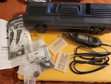 Craftsman Corded Rotary Power Tool Model 572.610530 w/ Case + Bits + Manual