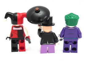 LEGO Jokerland DC Villains Minifigure Lot Harley Penguin Joker 3 Figures