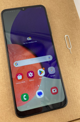 Samsung Galaxy A22 5G schwarz entsperrt 64GB 6,4'' 48MP 4GB RAM Android Smartphone.