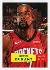 2025-26 TOPPS NBA LIVING SET Card # 8 KEVIN DURANT ROCKETS PRESALE
