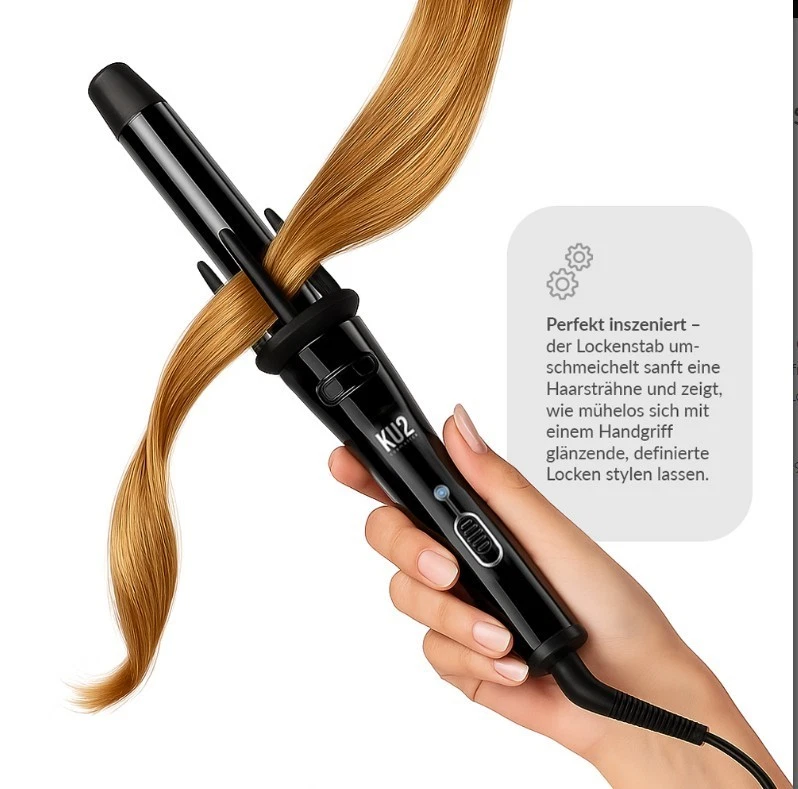Lockenstab KU2 Cosmetics Modell KU-100 Lockenwickler Neu - Bild 3 von 4