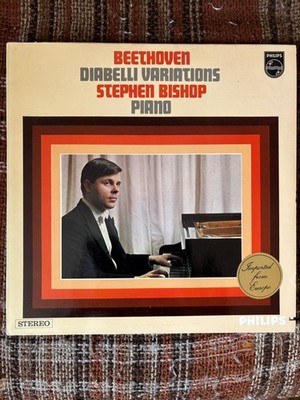 LP Stephen Bishop Beethoven Diabelli variations Phillips