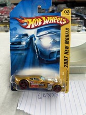 Hot Wheels Nitro Doorslammer 2007 New Models Series #K6135 New NRFP Gold 1:64