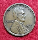 1922 D Denver Lincoln 1c Wheat Cent XF Extra Fine