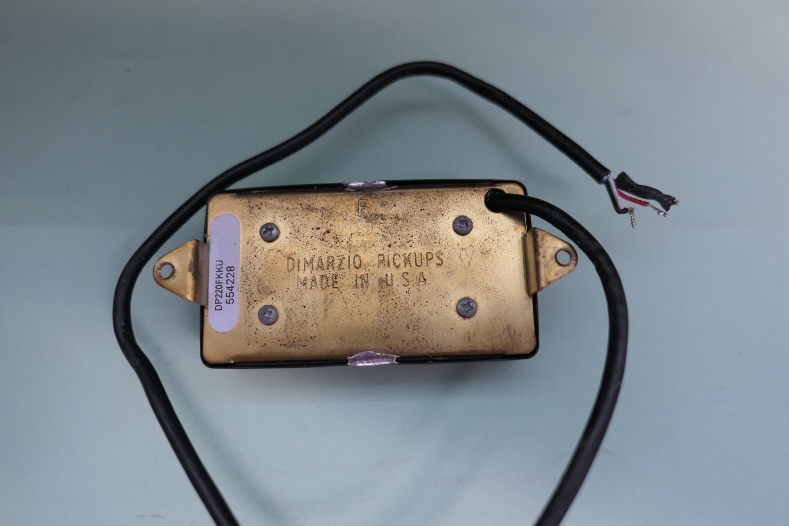 Ibanez DiMarzio D Activator 6 STRING Humbucker BRIDGE Pickup BLACK # DP220FKKU