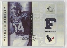 2005 Upper Deck Reflections Future Fabric Vernand Morency #FFR-VM 0o8k