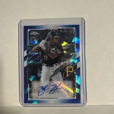 2021 Topps Chrome Sapphire Ke'Bryan Hayes Auto