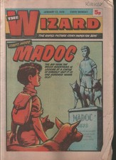 THE WIZARD comic  - January 17, 1976