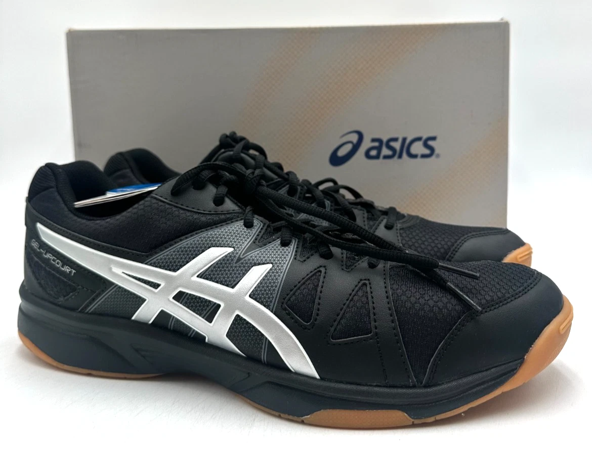 Scarpa sportiva uomo Asics GEL UPCOURT BALISTIC NUOVA nero argento più taglie