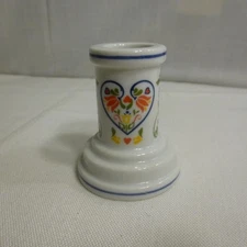 Vintage Porcelain Candle Stick Holder - Candle Compliments by Crowning Touch 