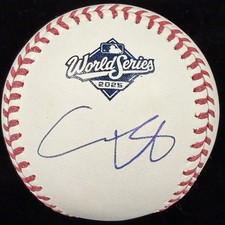 Shohei Ohtani Signed 2025 World Series Logo Baseball MLB Holo Fanatics LE 2/5