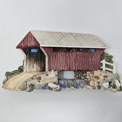 Vintage Brian Baker's Deja Vu Collection - ''Country Bridge'' #1513 w/Box and COA