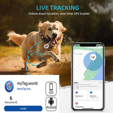 Dog Tracker GPS-GPS Collar-Gps Dogs-Pet Android Ios Universal No Monthly Fee Any