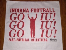 Indiana Bison IU Football Rally Towel vs Kennesaw State 9/6/25 56-9