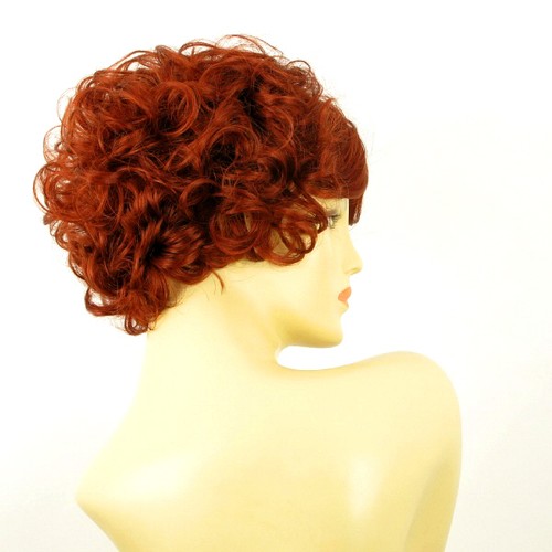 short wig for women curly intense coppery ref: LADY 350 PERUK - Picture 7 of 9