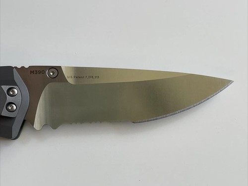 Benchmade 761S Ti Monolock Folding Knife M390 Steel Titanium USA 2015 - Picture 7 of 16