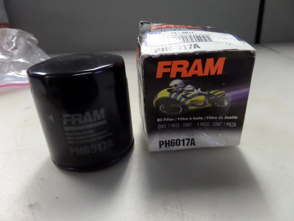 NOS Fram Oil Filter Fits Honda ZX900 ZX750 VN1500 CBR1000 CBR900 PH6017A - Image 4 of 4