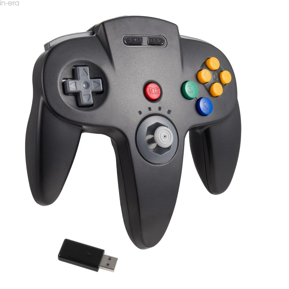 2.4G Switch N64 Controller-For Nintendo Switch NSO Edition Console MAC Windows - Image 2 of 4