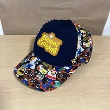Nintendo Animal Crossing Snapback Hat All Over Print Youth Baseball Cap Gaming
