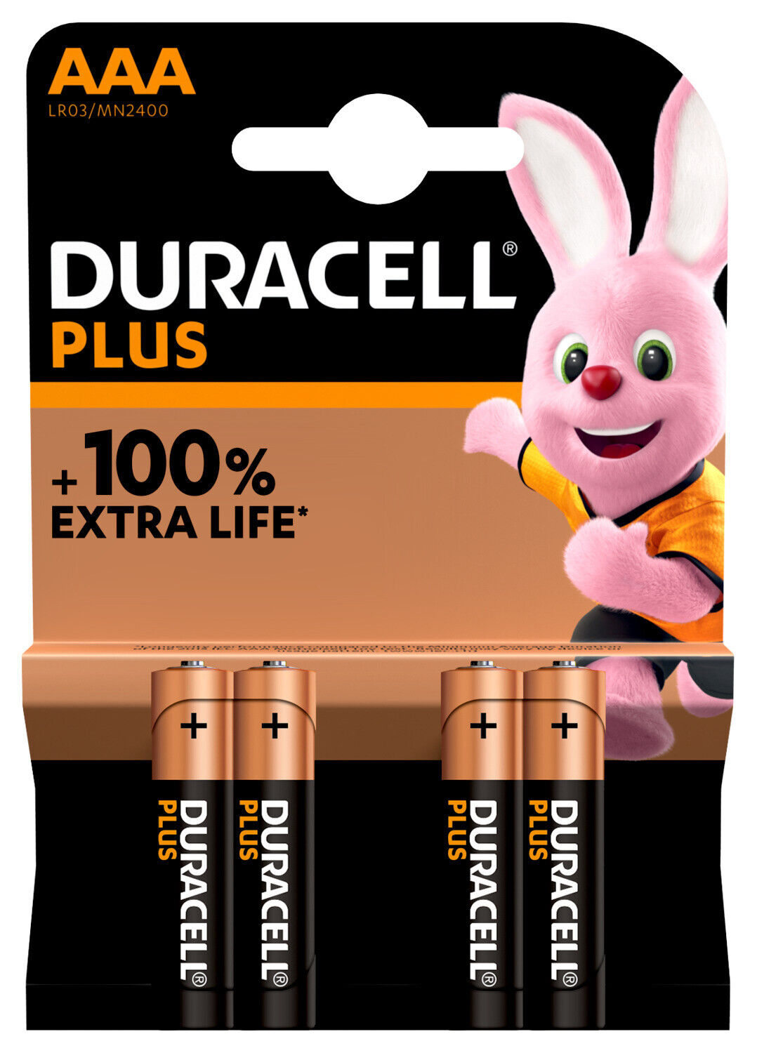 Thumbnail - Duracell Plus Aaa (mn2400/lr3) 4er Blister