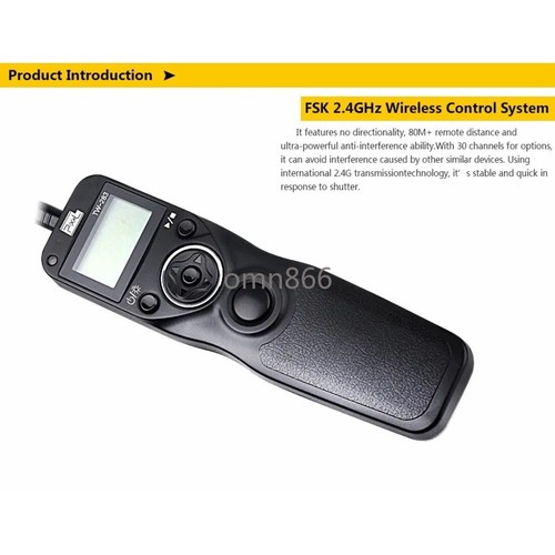 Wireless Timer Shutter Release Remote Control For Sony A99 II A77 II A65 A57 A55 - Picture 83 of 84
