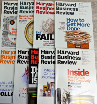 Harvard Business Review Magazine 2011 Jan-Dec  - Select Magazine from list