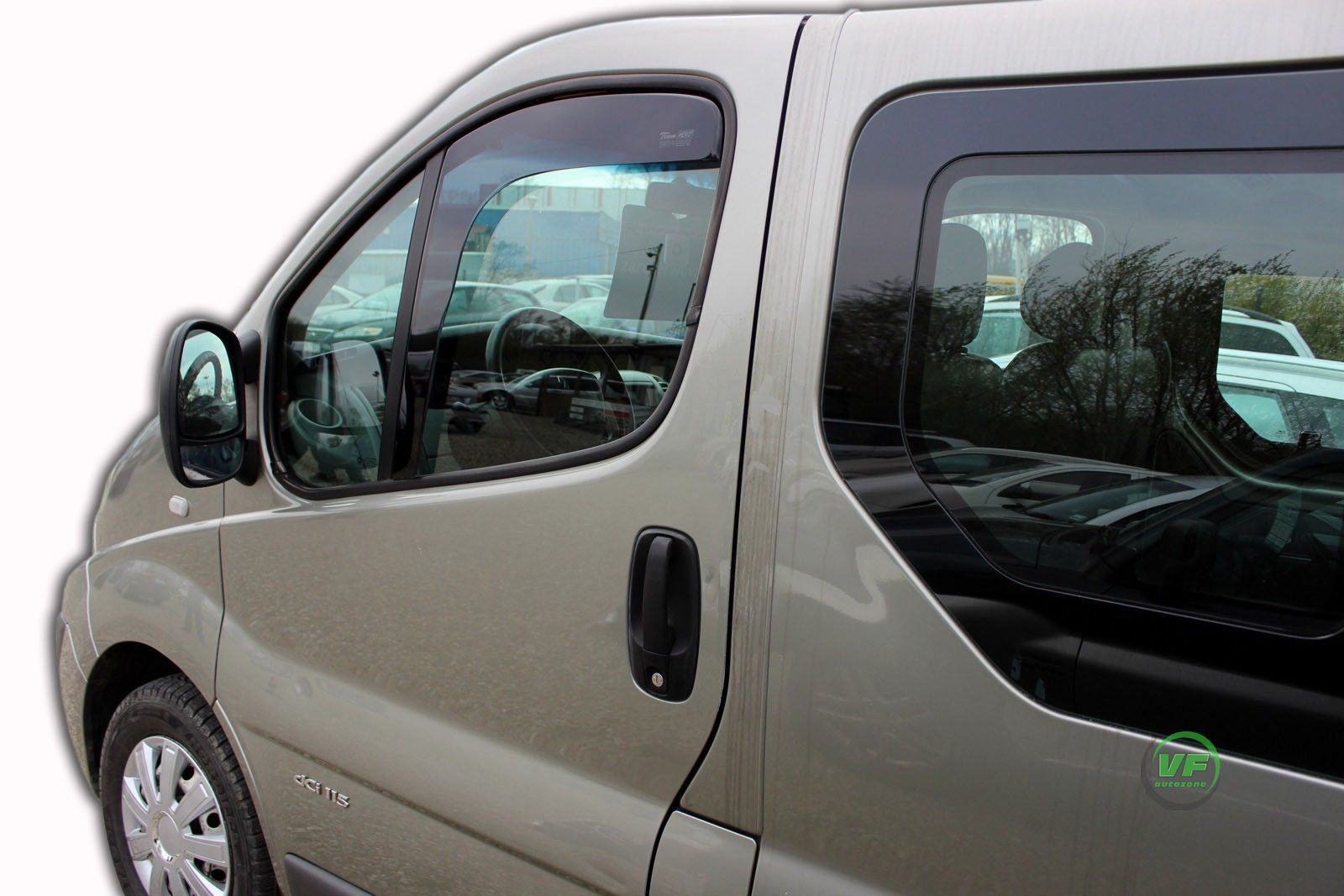 HEKO TINTED WIND DEFLECTORS for VAUXHALL VIVARO mk1 20012014 2pc eBay