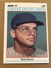 1990 AGFA LTD EDITION - TOM SEAVER METS #14 OF 22 ODDBALL