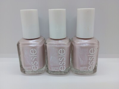 3 essie salon-quality nail polish, vegan, Pillow Talk-The-Talk #307, 0.46 fl oz