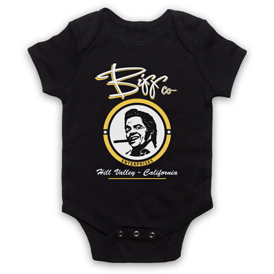ZURÜCK IN DIE ZUKUNFT BIFF CO HILL VALLEY INOFFIZIELLES LOGO BABY WACHSENDER BABYANZUG GESCHENK