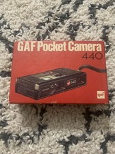 Vintage GAF Pocket Camera 440 With Box - New with Box