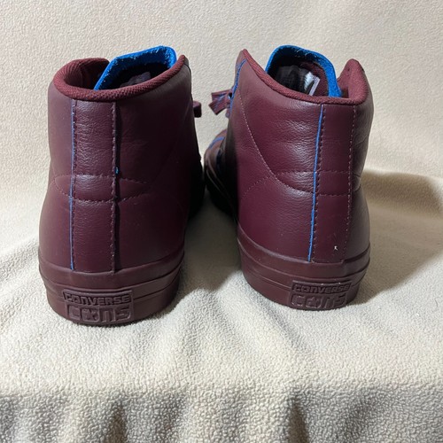 Converse One Star Pro Bordeaux Leather Lunarlon Shoes 155519C Mens 10.5 Wms 12.5 - Picture 8 of 8