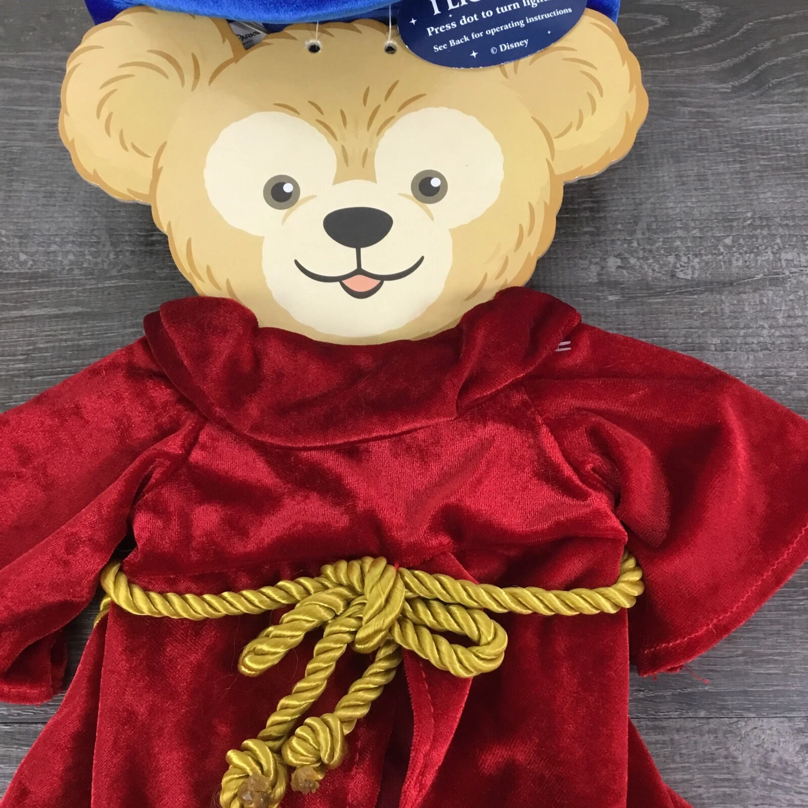  duffy bear mickey sorcerer outfit costume 