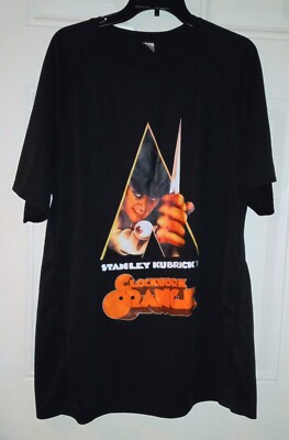 RARE Vintage Y2K 00s 90s A CLOCKWORK ORANGE Shirt Short Sleeve 3XL 