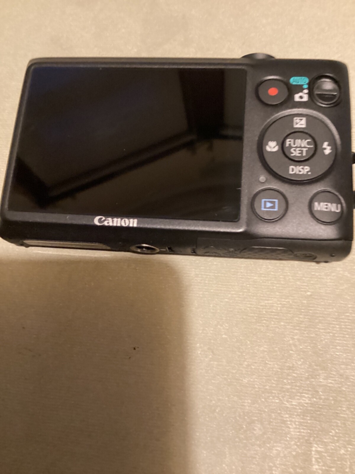 CANON IXUS 220 HS 12MP BLACK Compact Digital Camera EXCELLENT++