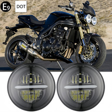 5.75" LED-Scheinwerfer DRL E9 für Triumph Speed Street Triple Rocket 1050 955i